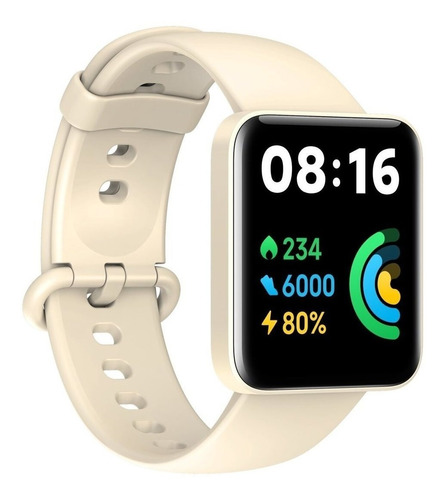 Xiaomi Redmi Watch 2 Lite 1.55  Caja  Ivory, Malla  Ivory De  Tpu