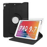 Capa 360 Giratória Para iPad 5/6 Air 1/2 Geração + Pelicula