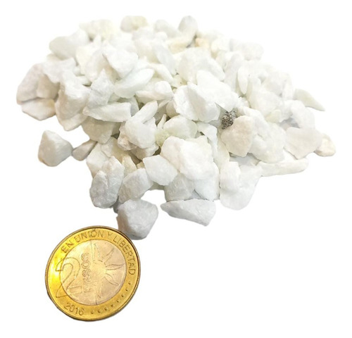 Marmolina Piedra Blanca 5kg P/ Acuario Pecera Cíclidos Afric