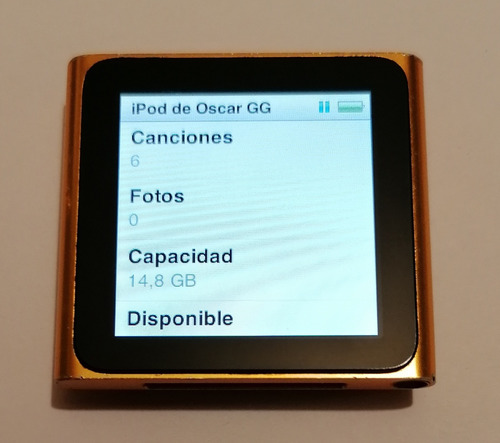 iPod Nano Touch 6g 16gb