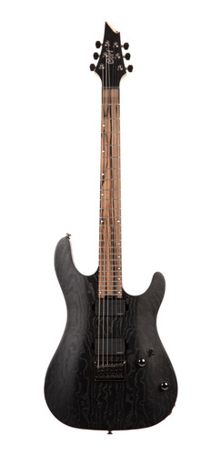 Guitarra Electrica Cort Kx500 Etched Negro Grabado