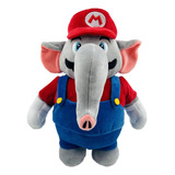 Muñeco Súper Mariobros Wonder 27 Cm Elephant Calidad Premium