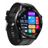 Smartwatch Relógio Inteligente Preto Redondo Homens Mulheres