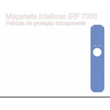Película De Proteção Fechadura Eletrônica Intelbras Irf 7001