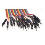 Pack 40 Cables Dupont Macho-hembra 10cm Arduino Ubot
