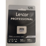 Tarjeta De Memoria Lexar 1066x Silver Series De 128 Gb, 4k, Clase 10