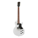 Guitarra Eléctrica Gibson Modern Collection Les Paul Special Tribute P-90 De Caoba Worn White Satin Con Diapasón De Palo De Rosa