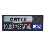 Portanombre Personalizado En Pvc Policia Estatal