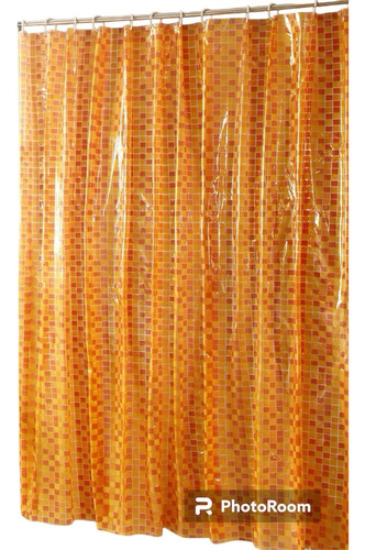 Cortina Pvc Veneciano Naranja