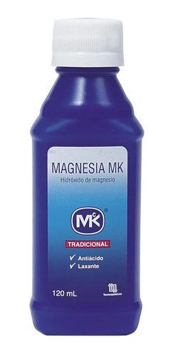 Magnesia Tradicional Mk Frasco X 120 Ml - mL a $66
