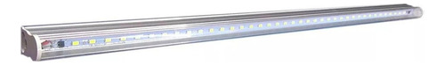 Barra Luminosa Led 120cm 18w Base Aluminio Y Accesorios Ml