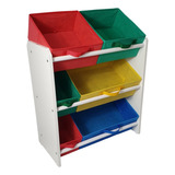 Organizador Colorido Infantil Brinquedos E Material Escolar