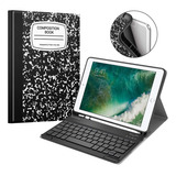 Funda Con Teclado Fintie / Para iPad 9.7 / Composition