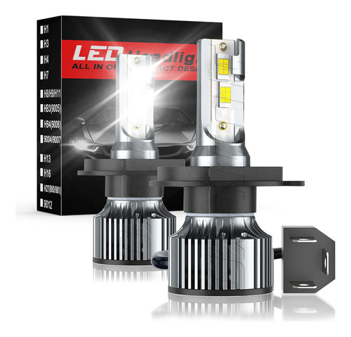 Kit Faros Luz Led H4 30000lm Para Volkswagen Haz Alta/baja