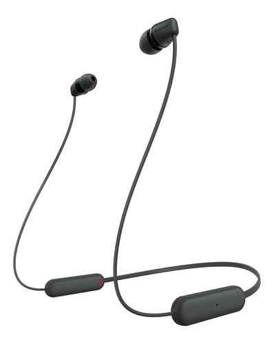 Fone De Ouvido Neckband Sem Fio Sony Wi-c100 Yy2957 Preto