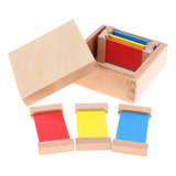 Juguete Montessori Caja De Tableros Primarios De Educación