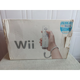 Solo Caja Nintendo Wii Blanco + Manuales