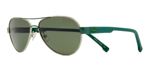 Lentes De Sol Lacoste L3103s Metal Pilot Kids Niño 53mm