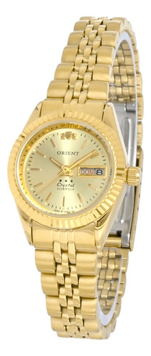 Relógio Orient Feminino Automático 559eb1x C1kx Dourado