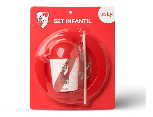 Set Infantil Plato + Vaso River Plate