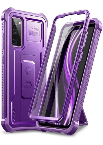 Funda Para Samsung Galaxy S20 Fe 5g 6.5+protector/violeta