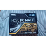 Msi H270 Pc Mate Con Procesador Intel 7600