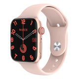 Reloj Inteligente Smartwatch Mujer Rosa W29 Memoria Interna