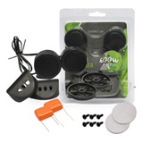 Kit Mini Tweeter Universal Som Automotivo Porta Painel