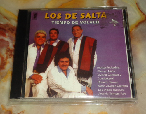 Los De Salta - Tiempo De Volver - Cd Arg.