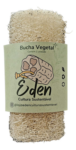 Bucha Vegetal Ecológica Natural Banho Esfoliação, Louça