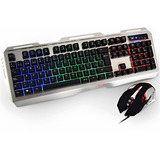 Teclado + Mouse Naceb Cyborg Na-0911 3200dpi Alambrico Usb