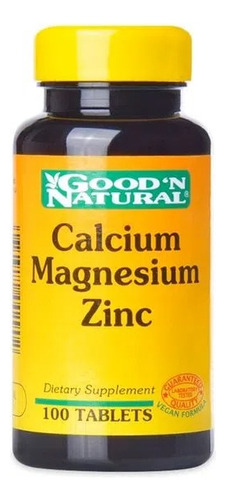 Calcio Magnesio Y Zinc Good N Natur - Unidad a $559