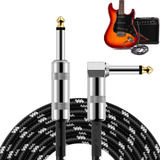 Instrumento Musicales Guitarra Eléctrica Bajo Audio Cable 6m