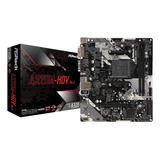 Placa Madre Asrock A320m-hdv Am4 Ddr4 M.2 Micro Atx