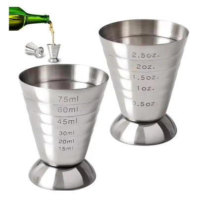 1 2 Oz, Medidor De Onzas For Bebidas Bar, 2 Syes | Envío gratis