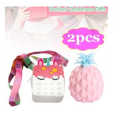 . 2 Piezas Foxmind Squeeze Pineapple Ball Toy Gift