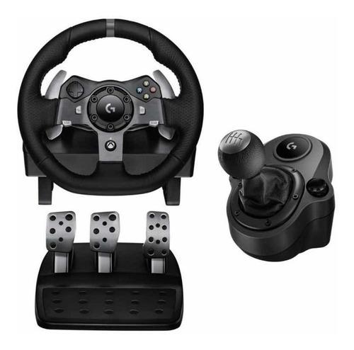 Volante Logitech G920 + Câmbio Shifter Logitech