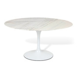 Mesa Saarinen Jantar Oval Espirito Santo 140x80