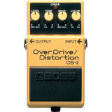 Pedal Overdrive/distorsión Boss Os-2 - Calidad Superior