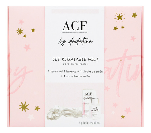 Acf By Dadatina Set Regalable Vol. 1 Serum + Vincha + Extras