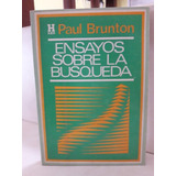 Autoayuda. Ensayos Sobre La Búsqueda. Paul Brunton