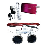 Oculos Lupa Led  Cirúrgica Odontologica 3watts Nf-e