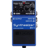 Pedal Boss Synthesizer Sy1 Sy 1 Efeitos Sintetizador