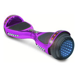 Patineta Eléctrica Hoverboard Con Altavoz Bluetooth Led