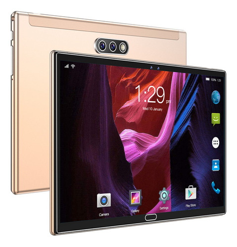 Tablet Mtk9863 2023 De 10.1 Hd, Tableta 6 Gb 128gb