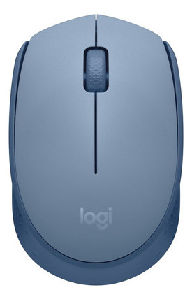 Logitech - Mouse Inalambrico M170 Color Azul-gris