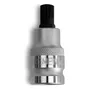 Bocallave Multi-estria Bremen M 12 X 55mm Encastre 1/2 Gris