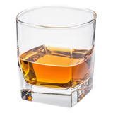 Kit Copos De Whisky Drink Vidro Conjunto 6 Peças Uísque