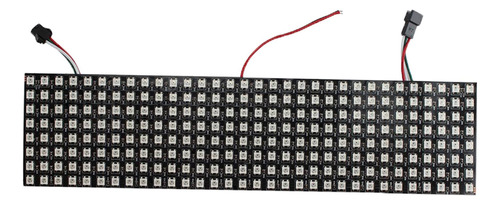 Panel De Matriz De Píxeles Led Ws2812b Individual 8x32cm