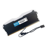 Memoria Ram Ddr4 8gb 3200 1rx8 Con Disipador Y Luz Rgb